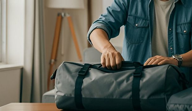 Mengemas Barang Traveling di Tas